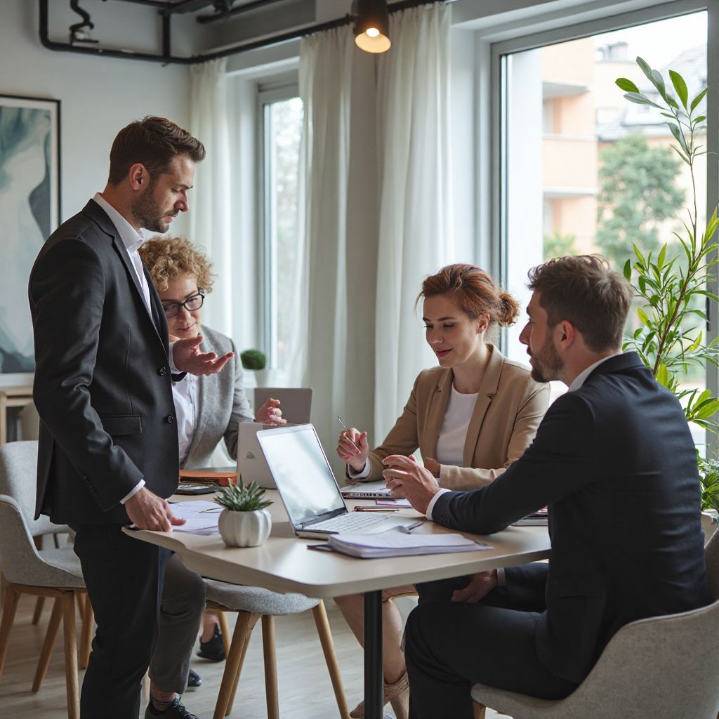 Echipa NLP România într-un moment de colaborare